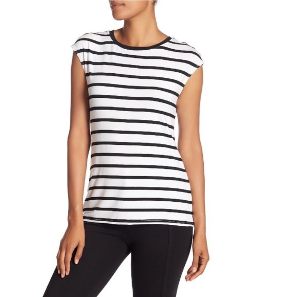 Catherine Malandrino Bow Back Cap Sleeve